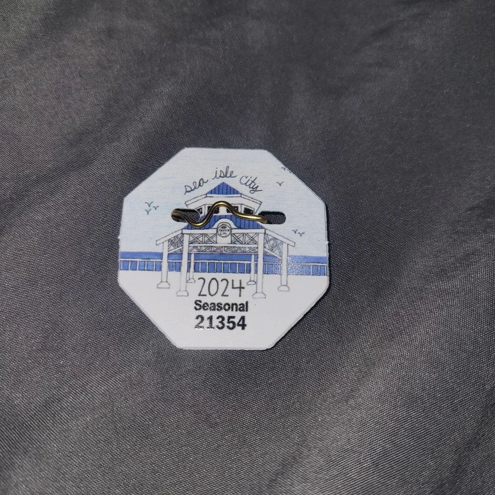 Sea Isle City 2024 New Jersey Seasonal Beach Tag
